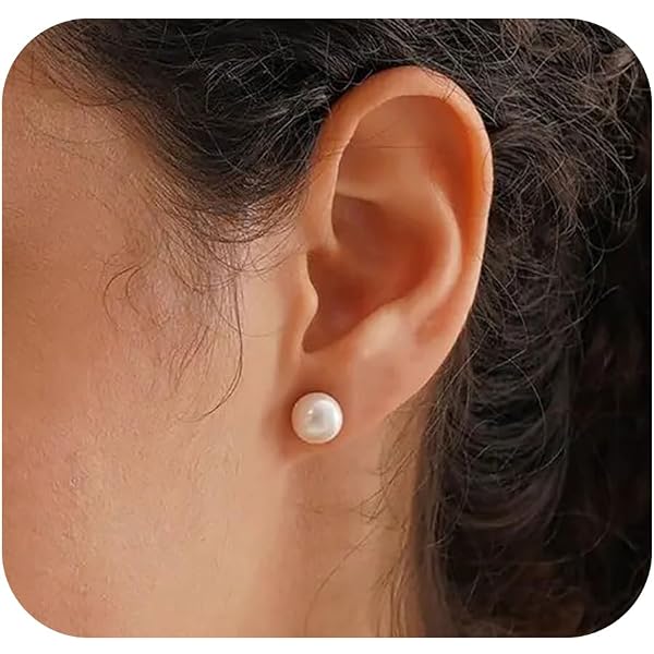 Boucles D'oreille Coquillage Plaquées Or 18K - Style Bohème Plage - Pour Femme - Hypoallergénique - Idée Cadeau Mère Ou Amie - 6