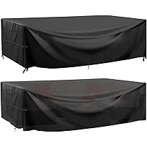 Farfy Copertura Divano Esterno A L 250x250x110cm - Tessuto Oxford 600D, Anti-UV, Impermeabile - Foto 9