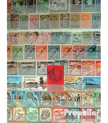100 Verschiedene Österreich-Briefmarken Vor 1938 – Original-Sammlerkollektion Von Prophila