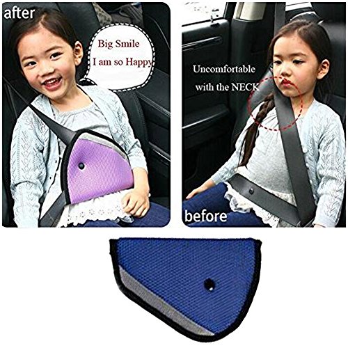 Preisvergleich Produktbild E Support™ Neue Auto-Kindersicherheitsabdeckung Harness Positioniert Gurteinsteller Mash Pad Kids Sitzgürtelclip für Kinder Blau