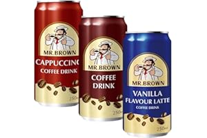 ‎MR. BROWN Mr. Brown Coffee Drink MIX BOX, inkl. Pfand, 24er Pack (24x250ml)