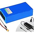JHKJ Battery 48V 50Ah 40Ah 30Ah 20Ah Lithium Battery Pack 48 Volts High Power Battery for 250W 750W 1500W 2500W Motors,48V40AH