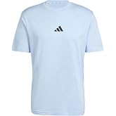 Adidas Men's Essentials Small Logo Single Jersey Tee