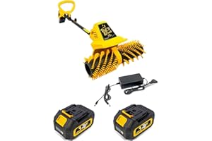 Garland Barredora Peinadora de Césped Artificial - Roll&Comb Keeper 20V 141-V23 - Motor a Batería - Ancho de Trabajo 40 cm - Incluye 2 Baterías 2Ah y Cargador Keeper 20V Double Slow