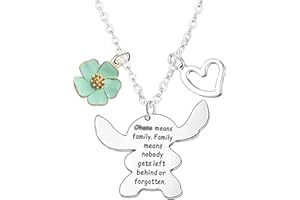 NFYXCAZ Girls Necklace For Girls Boys Women Means Family Jewellery Cartoon Girls Gifts For Best Friends Daughter Son Birthday Gifts BFF Necklaces Bestie Gifts Thanksgiving Day Gifts