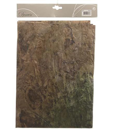 Rouleau De Papier Rocher Kraft Pour Crèche De Noël - 2m X 0,7m - Marron - Décor Réutilisable