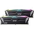 Lexar ARES RGB DDR5 RAM 32GB Kit (2x16GB) 7200MHz, 288-Pin UDIMM Desktop Memory, PC Gaming Computer Memory for XMP 3.0/AMD EXPO, DRAM Empowered by SK hynix, CL34-42-42-84, 1.4V (LD5U16G72C34LA-RGD)