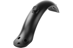 JanJean Rear Fender for Xiaomi Mijia M365/M187/Pro Electric Scooter Splash Proof Fender Front Rear Mudguard Back Wing Replacement Part Accessory