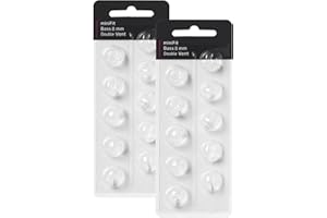 KH HAIKE Hearing Aid Domes for Oticon Replacements,Oticon Minifit Double Vent Bass Domes (8 mm/2 Pack),Universal Domes for Oticon Hearing Aid Supplies.