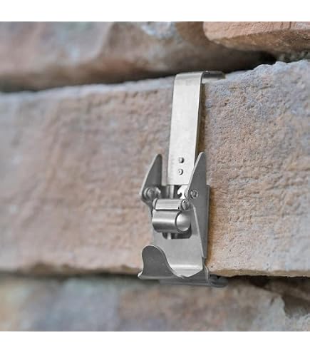2 X Ziegelhaken-Clips, Langlebig Ohne Bohren, Ziege Produktbild-Vorschau 4
