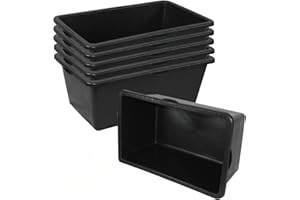 Friesenthal Mörtelkasten/Wanne, in 40L, 60L, 65L, 80L und 90L, quadratischer Minibaueimer, Made in Germany - Blauer Engel