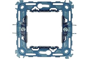 ZOREI Support compatible avec Vimar Arke, support pour plaques (1, 2 modules/places)