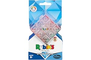 RAVENSBURGER VERLAG GMBH ThinkFun - 76473 - Rubik's Crystal - Der transparente Rubik's Cube, Ein Sammlerstück und Denkspiel für Erwachsene und Kinder ab 8 Jahren