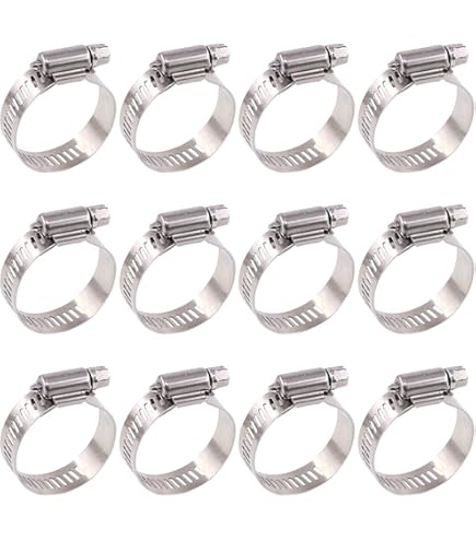 Fascette Stringitubo In Acciaio Inossidabile - 10 Pezzi Per Tubi 6-8mm, Per Carburante E Applicazioni Meccaniche - Foto 6