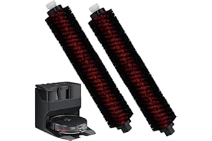 FROGETU 2 Stück Original Reinigungsbürste für Robo*Rock S7 MaxV Ultra / S7 Pro Ultra/S8 Pro Ultra/G10s, ‎Walzenbürst Wartungsbürste Abnehmbares Zubehör für Hochgeschwindigkeits-Reinigungswalzenbürsten