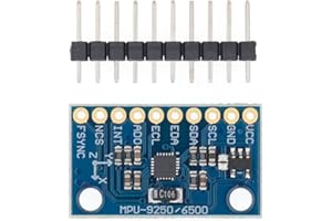 Nagoyuki MPU-9250-9250 MóDulo de Sensor de 9 Ejes Comunicaciones I2C/SPI Giroscopio Triaxial + AceleróMetro Triaxial