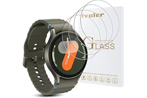‎IVOLER ivoler 4 sztuki szkła hartowanego do Samsung Galaxy Watch 7/6/5/4 44 mm/Garmin Fenix 8 47 mm AMOLED/Fenix 7X Pro/Fenix 7X 51 mm