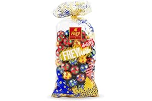 Frey Freylini Classic Assortiment 1kg - Balles de Chocolat Fourré - Sachet de Noël - Chocolat Suisse Certifié UTZ