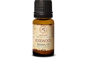AROMATIKA TRUST THE POWER OF NATURE Rosewood essential oil 10 ml - Aniba Rosaeodora - 100% pure and natural - rose wood oil best benefits for personal care - diffusers - oil burner - aromatherapy - read more