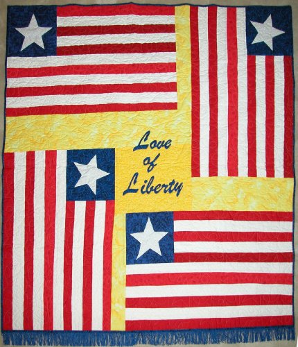 Download Love of Liberty: The Liberian Flag Story and Quilt Pattern Download Love of Liberty: The Liberian Flag Story and Quilt Pattern