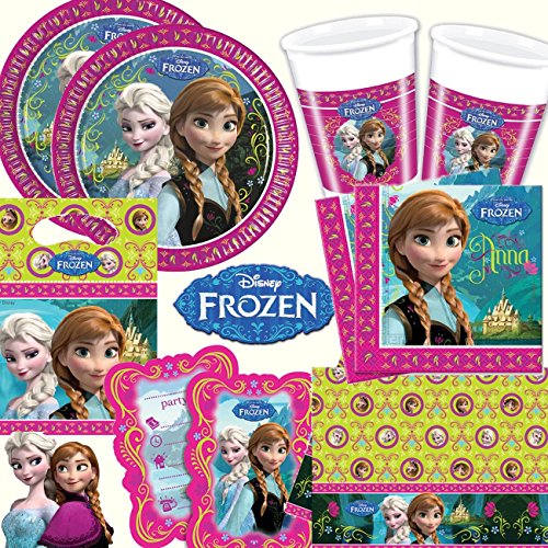 4 Geschenkboxen aus Pappe * FROZEN – DIE EISKÖNIGIN * von Disney // CONO // Party Kinder Mottoparty Kindergeburtstag Mitgebsel Geschenktüten Tüten Partyboxen - 3