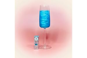 ENCHANTED DRINKS Baby Blue Shimmer Powder for Prosecco, Gin and Sparkling Drinks (Flavourless) Shimmer for Drinks, Glitter for Drinks