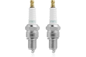 KNOCERY F7RTC Zündkerze Ersetzen für NGK 5534/BPR7ES V-line-19, BOSCH 7992/WR5DC 4038/WR5DP, für Rasenmäher und kleine Motoren Traktor, Champion 332/RN7YC 415/RN9YC 818/RN2C, W22EPR-U/3088, R41CXLS