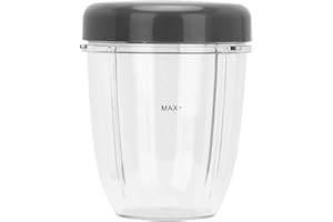 RAGUSO Kit di Accessori per Tazza Nutribullet e Kit di Parti di Ricambio per Coperchio Richiudibile Sostituzione Accessori Frullatore da 32 Once/24 Once/18 Once(Small cup 18Oz)