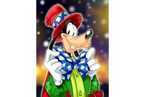 DVBQQWE Goofy Diamond Painting Kits für Erwachsene, 5D-Malerei mit Diamanten, DIY-Malset, Malen nach Zahlen mit Edelsteinkunst, 30,5 x 40,6 cm