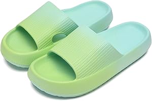 sharllen Kids Sliders Girls Boys Cloud Shower Slippers Toddler EVA Summer Beach Pool Slide kids Sandals Non-slip Bathroom Slippers House Flip Flops