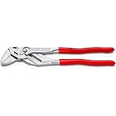 KNIPEX pense anahtarı, &ccedil;oklu anahtar, krom vanadyum, krom kaplama pas koruması, 250 mm, 86 03 250