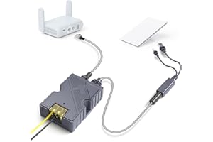 XLTTYWL Starlink Mini 12-V-Netzteil, 150 W GigE Passiv & ESD-Schutz 12 V Mini Starlink PoE mit Mini Starlink DC&RJ45 Adapter Splitter für Starlink Mini Dishy