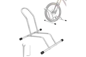 Huifoo Cavalletto Supporto Parcheggio Bici, Cavalletto per Bicicletta da 16 a 29 Pollici, Supporto Professionale per Bicicletta, per Mountain Bike Bici da Strada MTB
