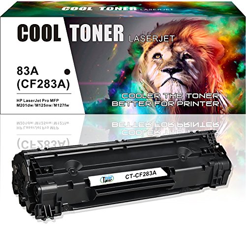 Cool Toner kompatibel toner für CF283A 83A fuer HP LaserJet Pro MFP M125a M125nw M125rnw M126a M126nw M127fn M127fp M127fw M128fn M128fp M128fw M225dn M225dw M225rdn, LaserJet Pro M201n M201dw M202n M202dw, Schwarz 1500 Seiten