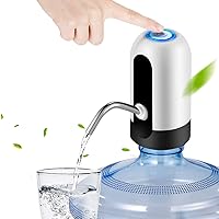 YHT Bottle Water Dispenser, 5 Gallon USB Charging Electric Water Pump, Automatic Water Jug Dispenser for Home, Bottom…