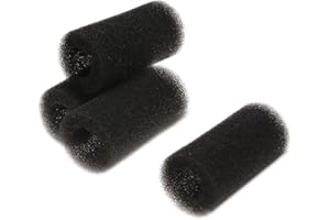 SENZEAL Confezione da 4 Spugna Filtro Acquario Filtro di Aspirazione Copertura Spugna Acquario Filtro Pompa Spugna Coperture (L)