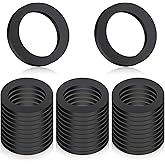 30 Stück Dichtungsringe 1 Zoll Flachdichtungen Dichtung Gummi Wasserhahn Unterlegscheiben Flachdichtung für Dichtung Duschkop