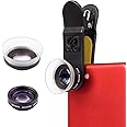 Apexel Professional HD 12X/24X Advanced Macro Lens for iPhone 6/6S plus SE Samsung Galaxy S6/S6 Edge S7/S7 Edge and Most Smartphone & Tablets, Black
