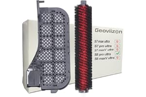 ‎GEOVIIZON Geoviizon Wartungsbürste & Wasserfilter Assembly Zubehör Kompatibel mit Roborock S8 Pro Ultra Vollständig automatische Empty Wash Fill Dock (für S8 Pro Ultra)