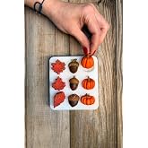 Autumn Decorations Nine Silicone Candle Mold