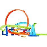 Hot Wheels Boomerang Circle Race Track Hot Wheels Boomerang Circle Race Track, 1:64 scale toy car, easy to hide