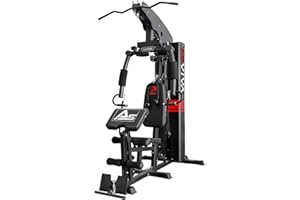 ‎ASVIVA AsVIVA Kraftstation MG5 40in1 für Zuhause | Hochwertige Fitnessstation mit Seilzug | Multigym mit Butterfly Latzug | Kraftstation Einschließlich 73 kg Gewichte | Max. Gewichtsbelastung 130 kg