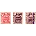 Mahaphilla India Jammu & Kashmir 10 20 & 50 Paise Stamps Used for Stamp Collection Multicolor