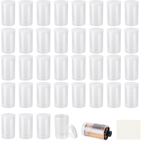 Acheter Boîtes De Film,10 PCS 33 Mm Pellicule Photo Étanche Boite Rangement Pour Les Activités Scientifiques Et Gadgets Chasse Au Trésor Blanc ? Comparer Chez