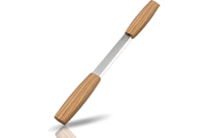 BeaverCraft, DK2 Cuchillo Desbastador Herramienta para Trabajar la Madera 11cm - Cuchillo para Debastar