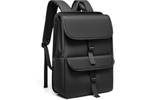 GYakeog Zaino da Lavoro Borse Università Donna Impermeabile Zaino Uomo Elegante con Caricatore USB Zaino Porta PC per Computer Scuola Viaggio Lavoro Shopping-Nero