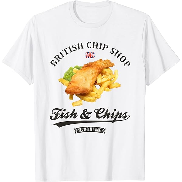 Peggy Goods UK 限定 Fish and Chips Tシャツ Peggy Goods UK 限定 Fish and Chips Tシャツ Fish and Chips Shop T