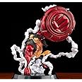 Tinion- One Piece Luffy Gear 4 Action Figure- Miniature Toy Figure (Doll) Special Edition for Car Dashboard, Decoration, Cake, Office Desk & Study Table (Pack of 1) (Height- 22CM)