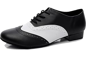 MINITOO Scarpe da Ballo Uomo Standard Latino Tango Scarpe TH250501