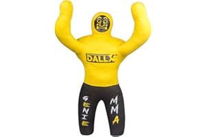 DALLX Kids Grappling Dummy for Fitness Training Practice Wrestling Judo Karate MMA Punching Dummy for Kids Jiu-Jitsu - UNFILLED